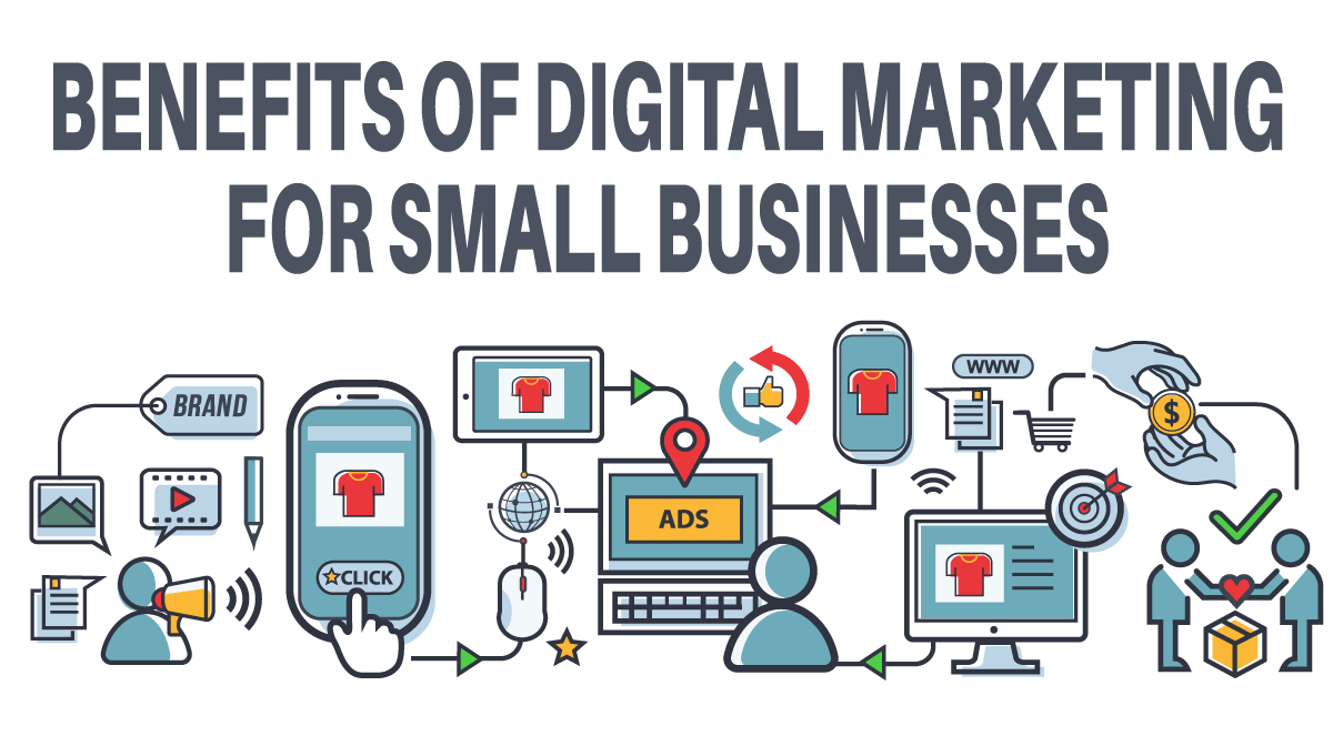 6 Benefits of Digital Marketing for Small Businesses